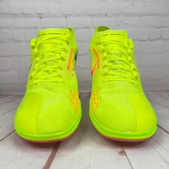 Nike ZoomX Dragonfly XC Cross Country Volt Spikes Shoes Mens Size 12 DX7992-701 - Picture 6 of 11